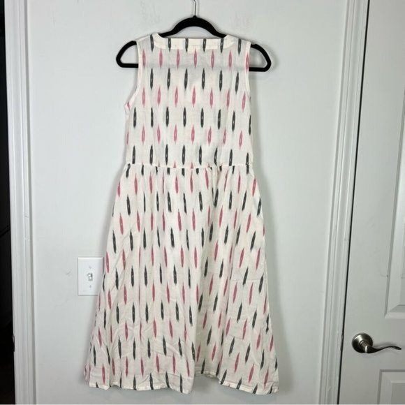 NEW Mata Traders midi dress Napa Pink White size XS - Picture 8 of 8